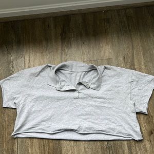 Collared cropped shirt from Aerie